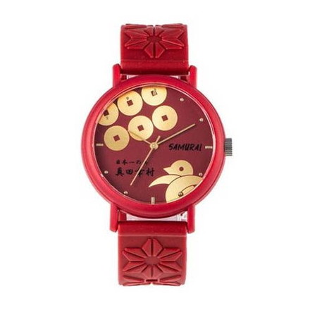 KAORU 腕時計 ご当地戦国武将(椿) KAORU002BT