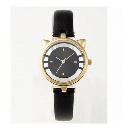 GRANDEUR レディース腕時計 CATウォッチ YG/ブラック ESL081W3