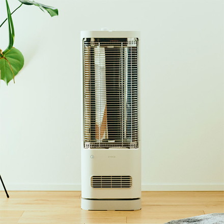 siroca 遠赤外線 暖房機 にこポカ 足元ファンヒーター付き 省エネ 切タイマー機能 首振り ホワイト 約8畳 SH-FC131