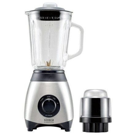 siroca crossline ミル付き ミキサー チタン6枚刃 4モード 大容量 1500ml SJM-115