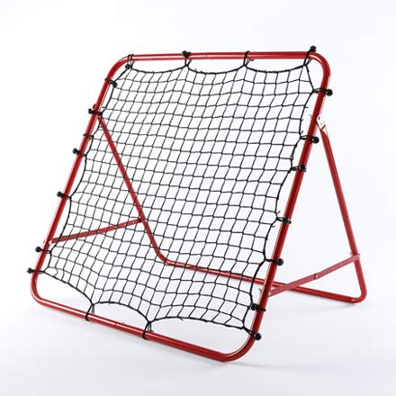 練習用リバウンドネット レッド