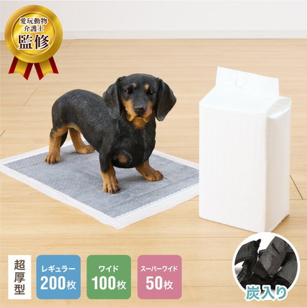 炭入り 超厚型ペットシーツ レギュラー