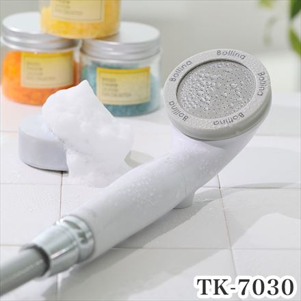 田中金属製作所 シャワーヘッド ボリーナ プリート TK-7030 ホワイト