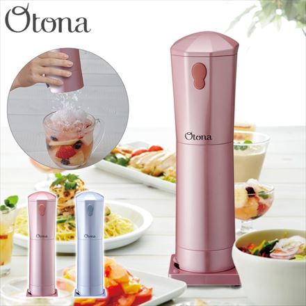 ドウシシャ 大人のふわふわかき氷器 コードレス 電動かき氷機 大人の氷かき器 コードレスタイプ ハンディタイプ CDIS-20CPK チェリーピンク