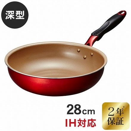 evercook α エバークック アルファ フライパン 28cm深型