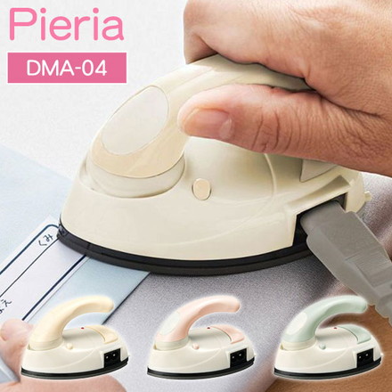 ミニアイロン 手のひらサイズ DMA-04 Pieria ピエリア 小型アイロン コンパクト ドウシシャ DOSHISHA グリーン