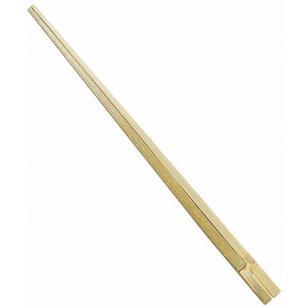 竹 角節付取り箸 清流(青竹 菜箸)33cm