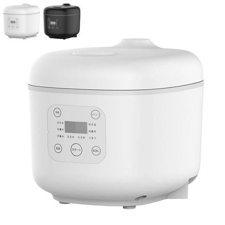 コンパクト炊飯器 OKOMEDAKI RM-204H ROOMMATE ホワイト