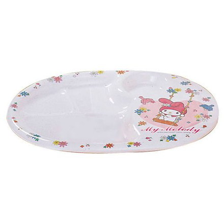 台和 メラミンお子様食器「マイメロディ」 ランチ皿(大) MC-31 RLVD9