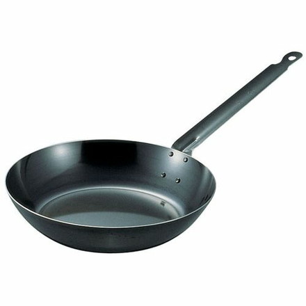 遠藤商事 SA鉄黒皮厚板フライパン 26cm AHL20026