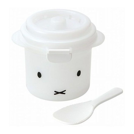 スケーター 電子レンジ炊飯器 ご飯メーカー 1合 すのこ付き ミッフィー UDG1