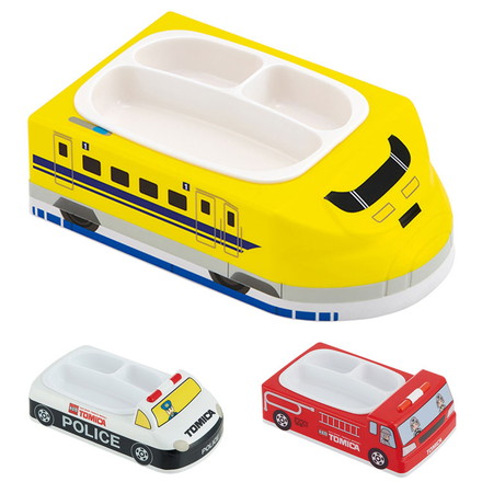 スケーター トミカ・プラレール ランチプレート LUPD3AG ドクターイエロー