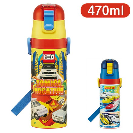トミカ・プラレール 水筒 470ml SDC4 スケーター Skater トミカ24