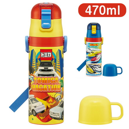 トミカ・プラレール 水筒 2WAY仕様 SKDC4 スケーター Skater トミカ24