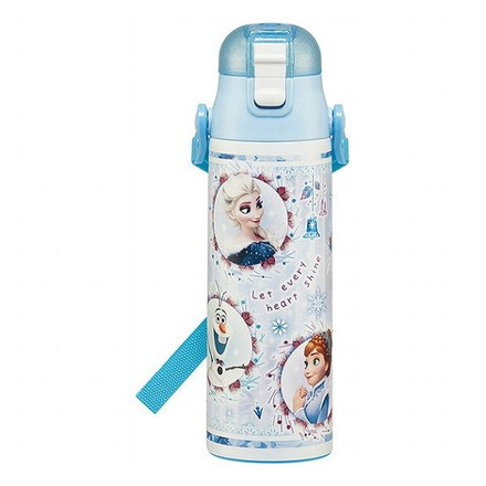 スケーター 超軽量 保冷 ステンレス 水筒 ボトル 直飲み 580ml アナと雪の女王24 キャラクター 子ども 子供 ランチ SDC6N Skater