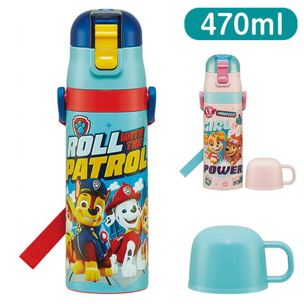 パウ・パトロール 水筒 2WAY仕様 SKDC4 スケーター Skater パウ・パトロールGIRLPUP