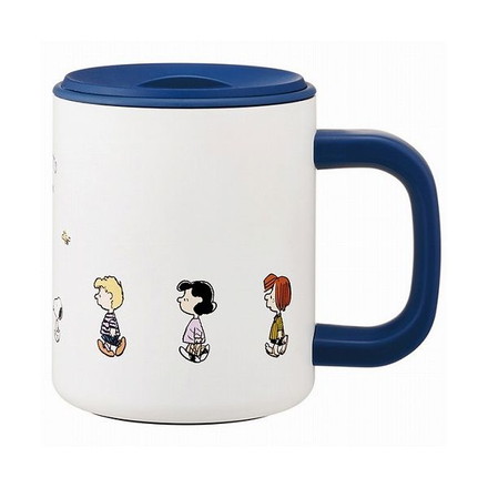スケーター 真空ステンレスマグカップ フタ付き ステンレス マグカップ 330ml 保温 保冷 SNOOPY STMG4N Skater