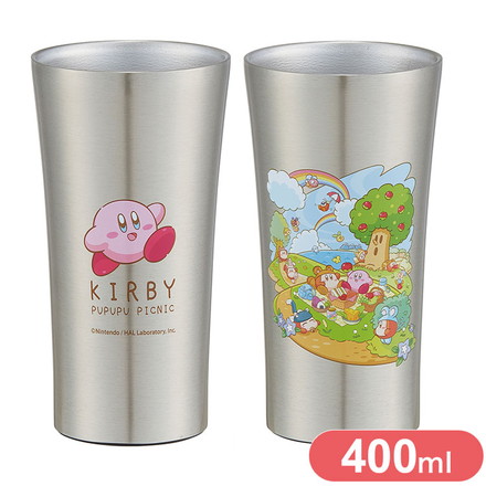カービィ ピクニック スケーター 保温保冷 ステンレスタンブラー 400ml カービィ ピクニック STB4N Skater