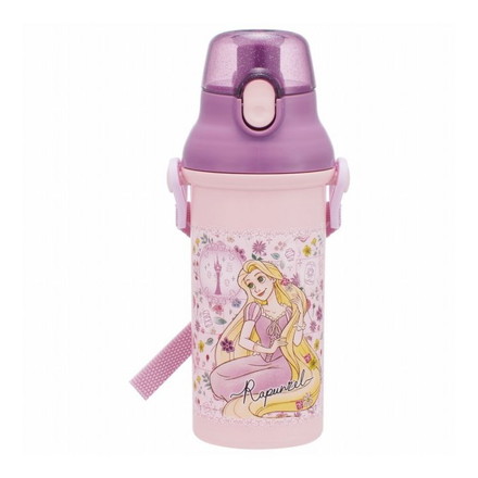 ディズニー Disney プリンセス ラプンツェル 水筒 ボトル キッズ ワンタッチ プラスチック 直飲み 子供 かわいい 480ml PSB5SAN キャラクター スケーター skater