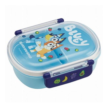 Bluey ブルーイ お弁当箱 ランチボックス ランチ 子供 360ml 洗いやすいパッキン仕様 日本製 食洗機対応 ふわっと型ふた QTAF2BA キャラクター スケーター skater