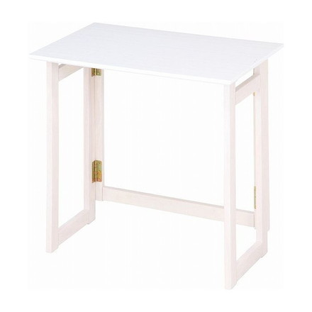 フォールディングテーブル W700×D450×H690mm 天然木化粧繊維板 ホワイトウォッシュ