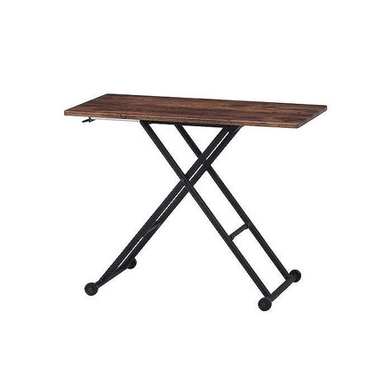 フリーテーブル W900×D480×H120~700mm MDF PVC スチール