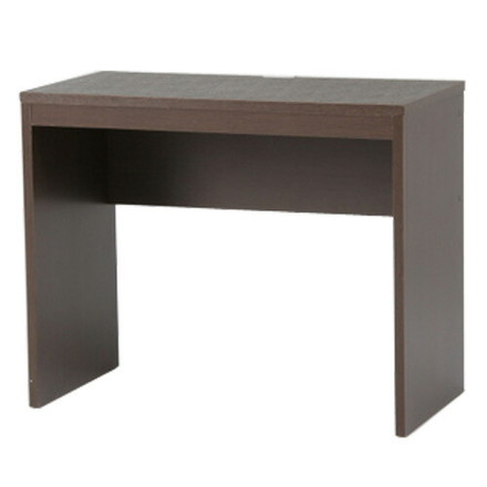 シンプルデスク 幅90 DE-9045BR ダークブラウン