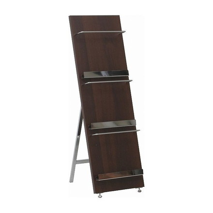 ウッドマガジンラック デコール W300×D350×H900mm PB(PVC) スチール