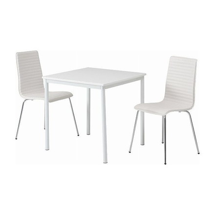 ダイニングテーブル W750×D750×H720mm MDF スチール