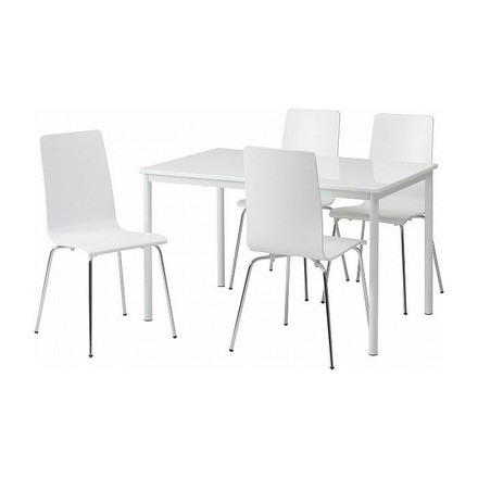 ダイニングテーブル W1200×D750×H720mm MDF スチール