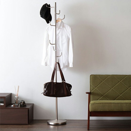 ポールハンガー モダンデザイン インテリア【Steven】スティーブン