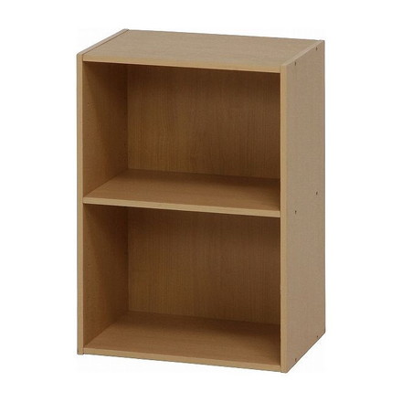 カラーボックス 可動棚 W418×D290×H590mm プリント紙化粧パーティクル おしゃれ ナチュラル