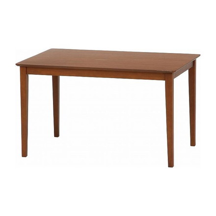 ダイニングテーブル 120*75 W1200×D750×H700mm 天然木(ラバーウッド)