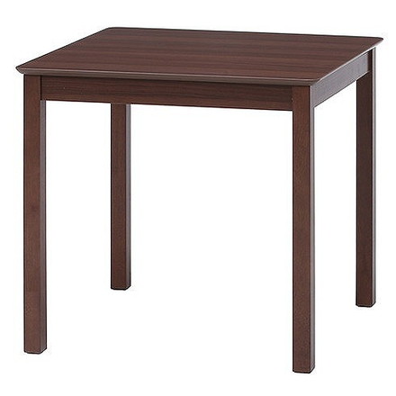 ダイニングテーブル W750×D750×H720mm 天然木 MDF