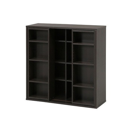 ダブルスライドラック W890×D290×H890mm ホワイトウォッシュ