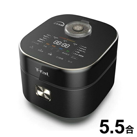 ティファール T-fal ザ・ライス遠赤外線IH炊飯器5.5合 ブラック RK8808JP 炊飯器 IH