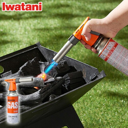 Iwatani イワタニ カセットガス アウトドア トーチバーナー II CB-TC-ODORP ガスバーナー ガストーチ 木炭着火用 屋外専用 キャンプ アウトドア バーベキュー PSLPGマーク適合品 岩谷