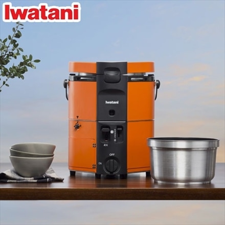 イワタニ ガスボンベでご飯が炊ける カセットガス炊飯器 HAN-go