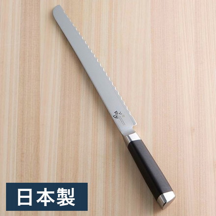 貝印 関孫六 ダマスカス ブレッドナイフ パン切り包丁 24cm 日本製 KAI AE5207 パン切包丁 パンスライサー 食パン カット 240mm ベーカリー 天然木
