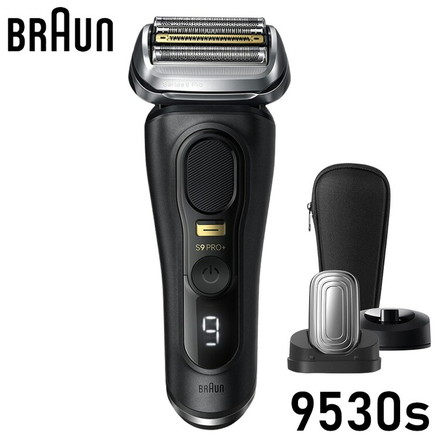 ブラウン シリーズ9Pro 9530s マットブラック メンズ 電気シェーバー 付属品 (美顔器ヘッド 充電スタンド ファブリックケース) お風呂剃り対応 BRAUN
