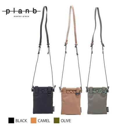 プランビーマスターピース ショルダーバッグ planb master-piece melo ネックショルダー 通勤 通学 タウンユース メンズ レディース 450004 Camel