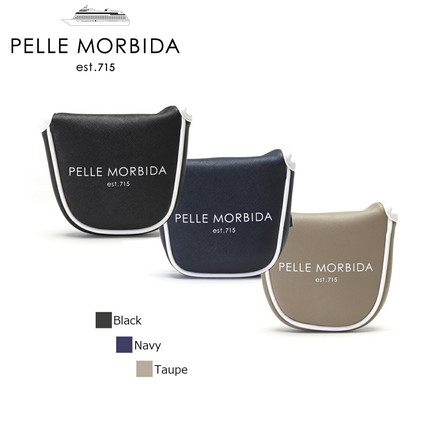 ペッレモルビダ ゴルフ ヘッドカバー PELLE MORBIDA GOLF パターケース（マレットタイプ） ゴルフ メンズ レディース マグネット開閉 PMO-PG010 Taupe