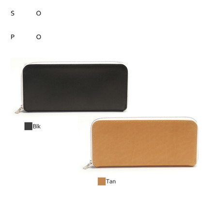 ソポ SOPO MINIMAL LONG PURSE 長財布 SO-01ss2403 TAN
