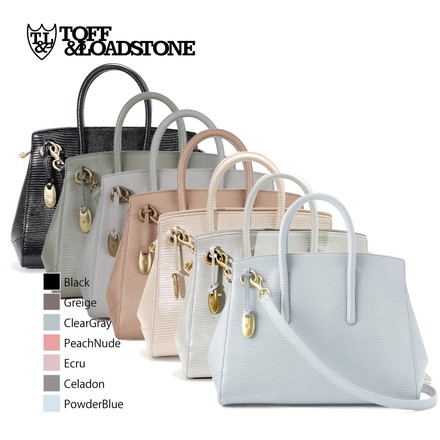 トフアンドロードストーン ジョリーリザード M トートバッグ ショルダー Women`s Jolie Lizard (M) TOFF&LOADSTONE TL-5251 Greige(010)