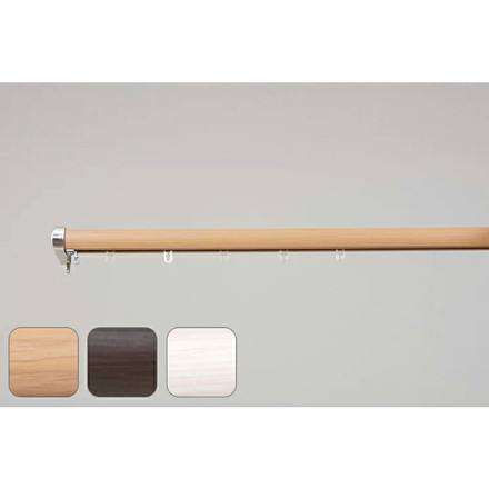 サイドユニットレール ブラインド シェード ロール インテリア サイドユニットレール 木目ミディアム（I0823）