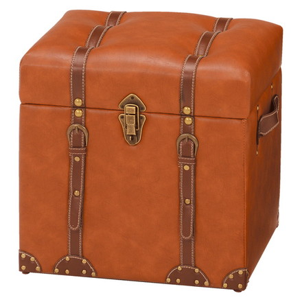 萩原 MC-6000LBR 収納スツール