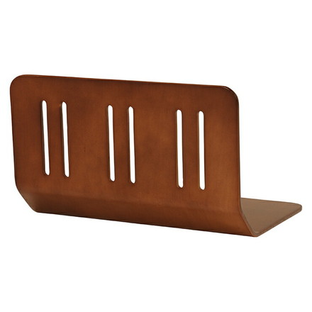 萩原 曲げ木ベッドガードDBR LBG4297T-DBR 布団ずれ防止