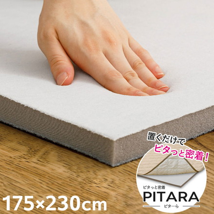 実用新案取得 ズレないアンダーラグ PITARA ピタ―ら 175x230cm 3畳 ずれない ラグの下敷き 極厚ウレタン 20mm クッション