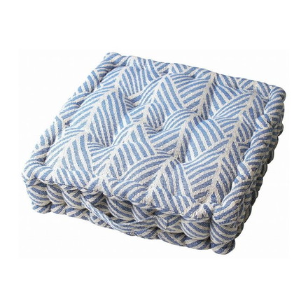 インド綿クッキークッション クラック 約42×42×10cm NV