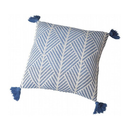 インド綿背当てクッション クラック 約45×45cm NV